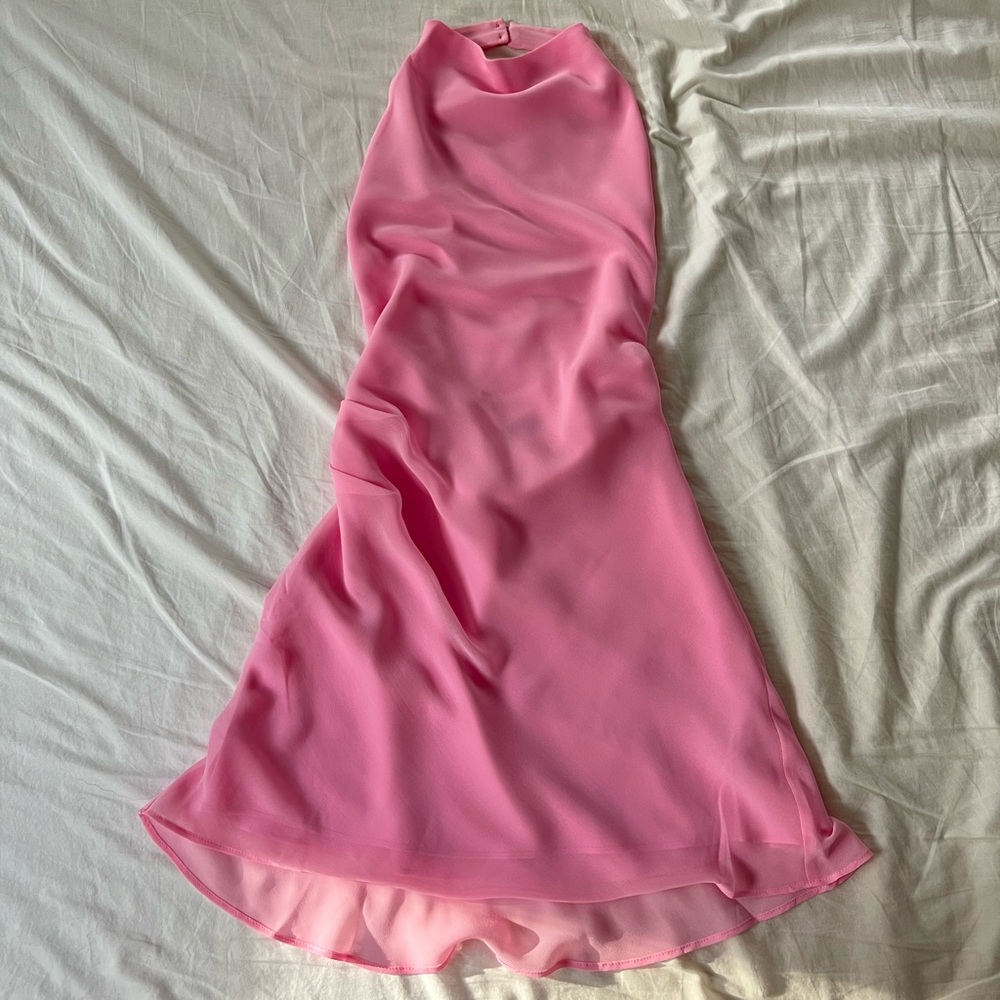Aritzia Mini Halter Dress